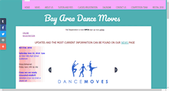 Desktop Screenshot of bayareadance.com