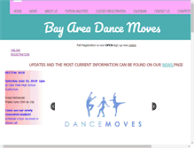 Tablet Screenshot of bayareadance.com